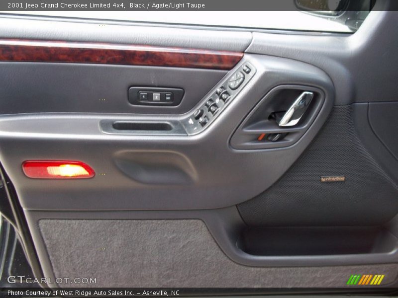 Black / Agate/Light Taupe 2001 Jeep Grand Cherokee Limited 4x4