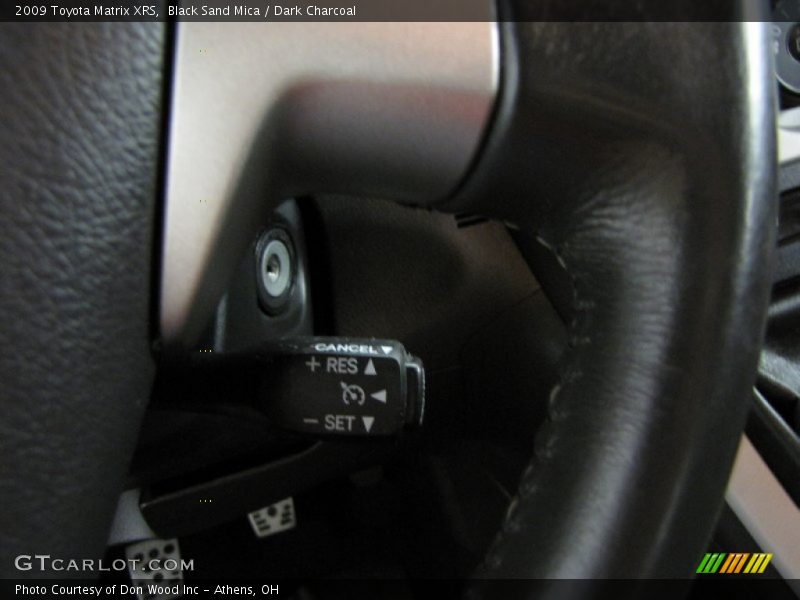 Black Sand Mica / Dark Charcoal 2009 Toyota Matrix XRS