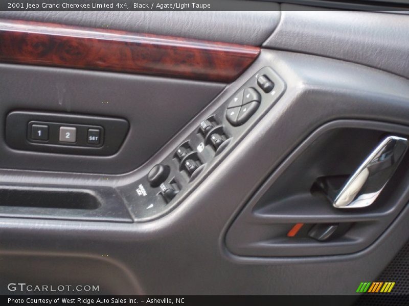 Black / Agate/Light Taupe 2001 Jeep Grand Cherokee Limited 4x4