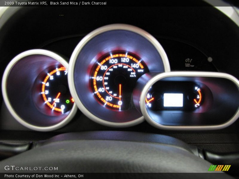 Black Sand Mica / Dark Charcoal 2009 Toyota Matrix XRS