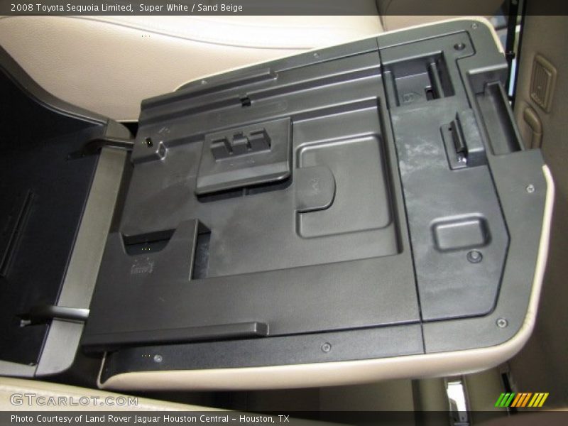 Super White / Sand Beige 2008 Toyota Sequoia Limited