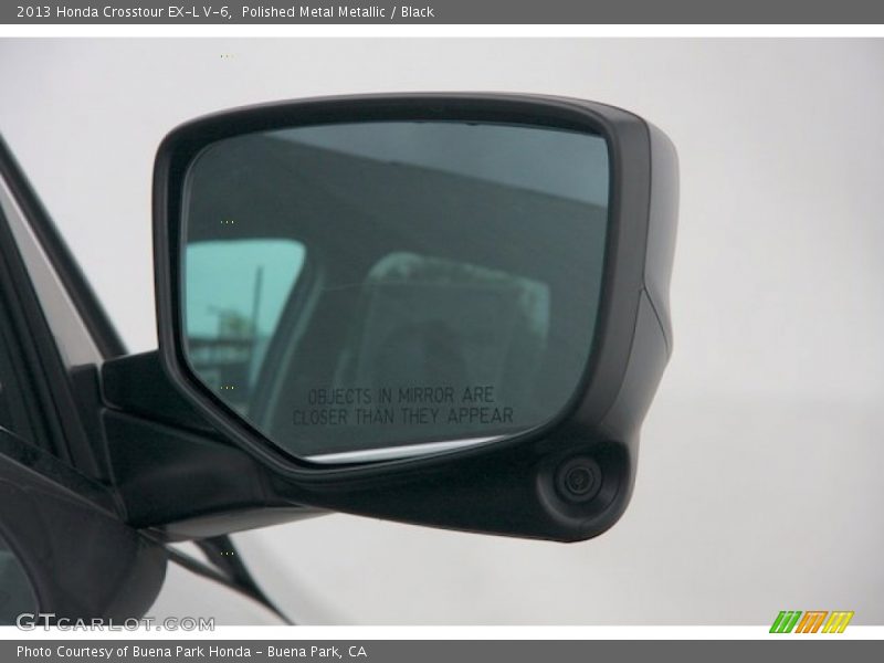 Polished Metal Metallic / Black 2013 Honda Crosstour EX-L V-6