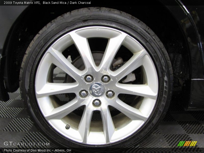 Black Sand Mica / Dark Charcoal 2009 Toyota Matrix XRS