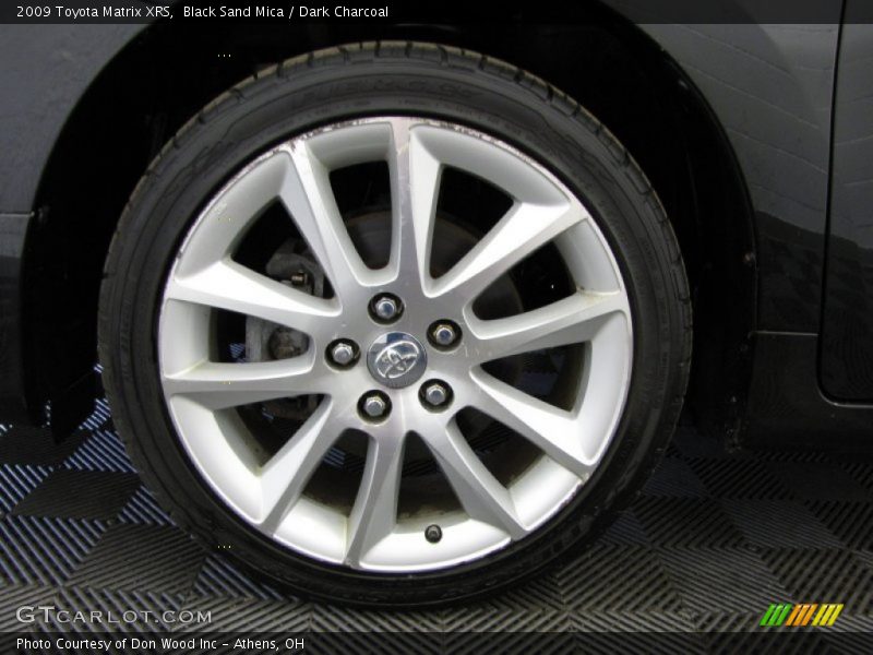 Black Sand Mica / Dark Charcoal 2009 Toyota Matrix XRS