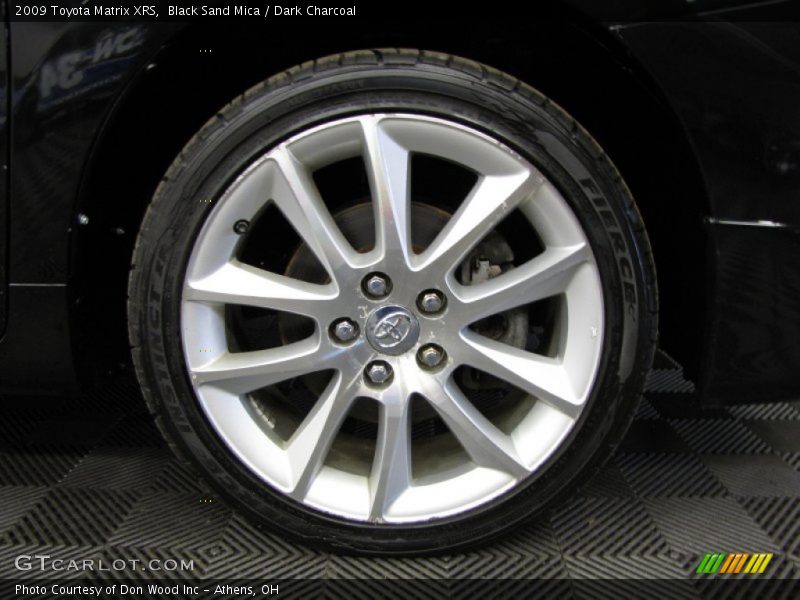 Black Sand Mica / Dark Charcoal 2009 Toyota Matrix XRS