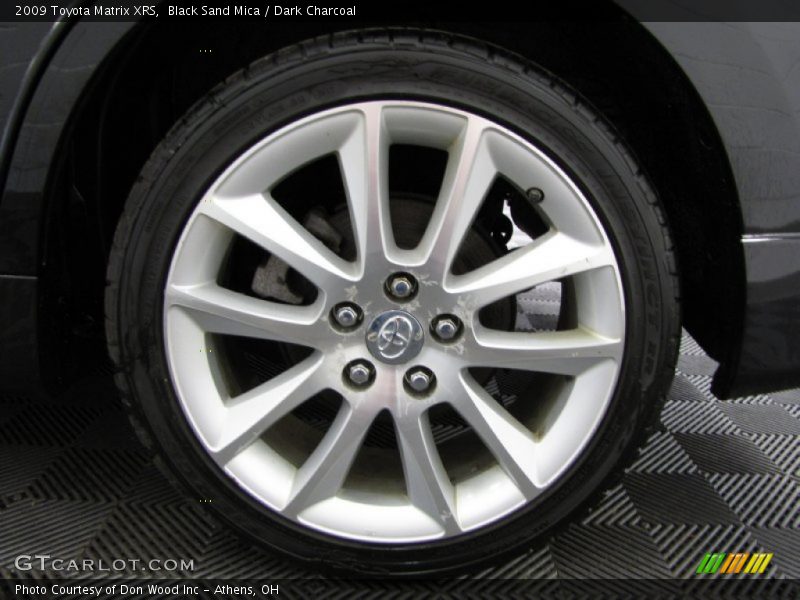 Black Sand Mica / Dark Charcoal 2009 Toyota Matrix XRS