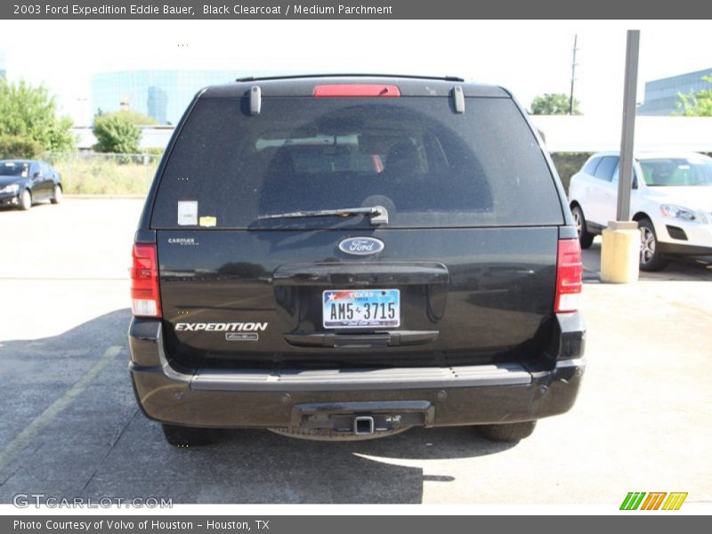 Black Clearcoat / Medium Parchment 2003 Ford Expedition Eddie Bauer