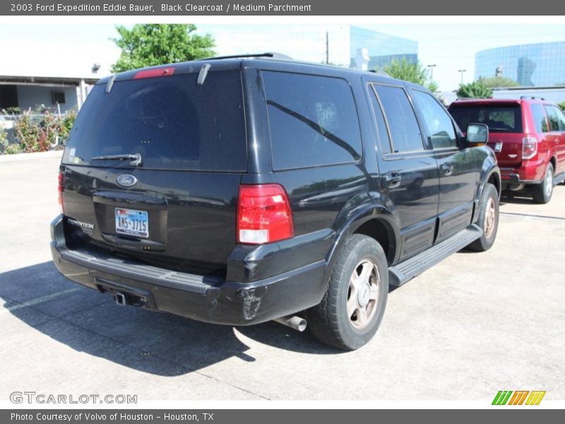 Black Clearcoat / Medium Parchment 2003 Ford Expedition Eddie Bauer