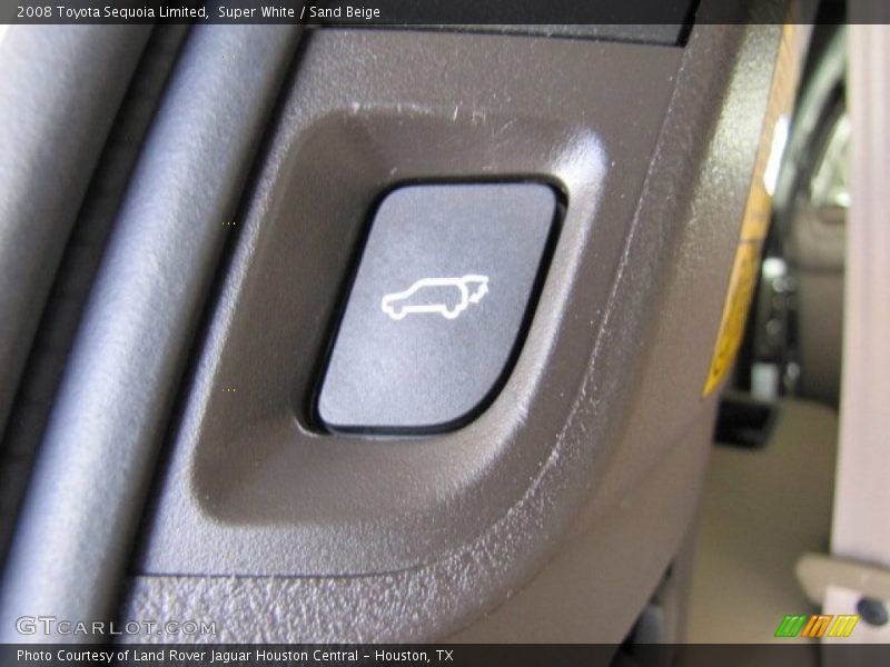 Super White / Sand Beige 2008 Toyota Sequoia Limited