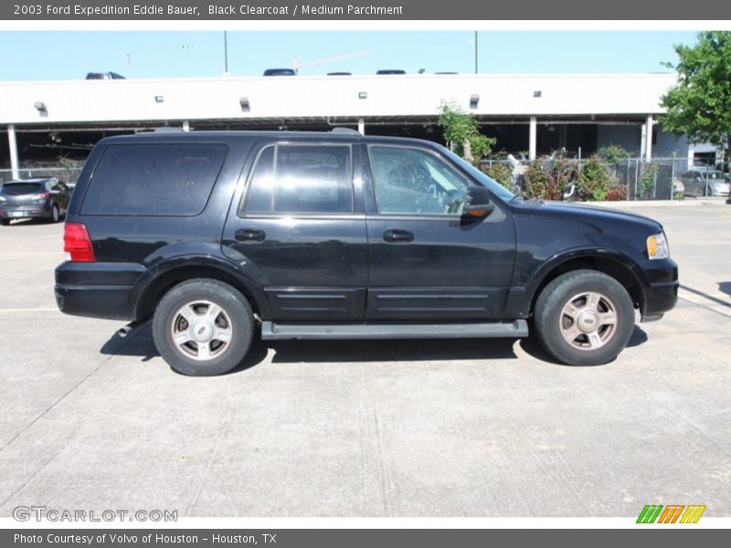 Black Clearcoat / Medium Parchment 2003 Ford Expedition Eddie Bauer