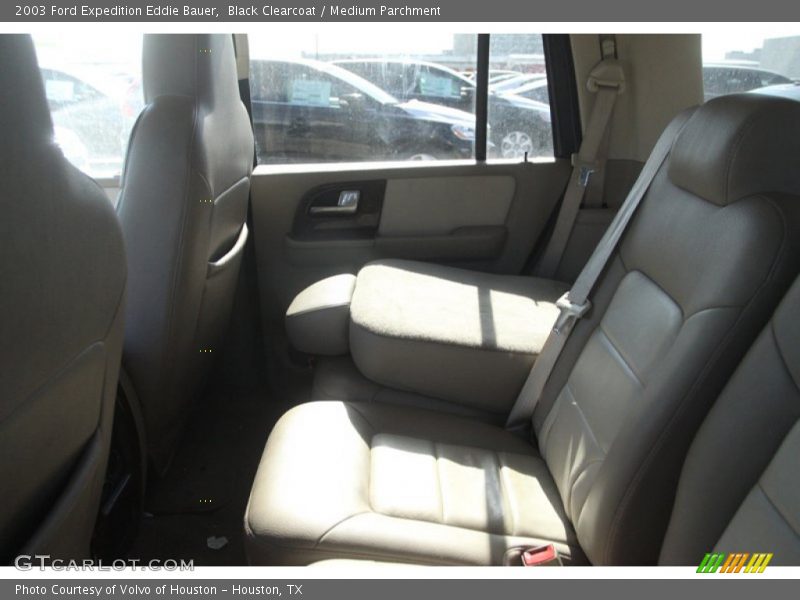 Black Clearcoat / Medium Parchment 2003 Ford Expedition Eddie Bauer