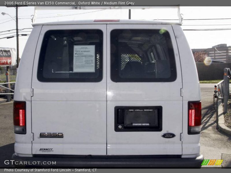 Oxford White / Medium Flint Grey 2006 Ford E Series Van E350 Commercial