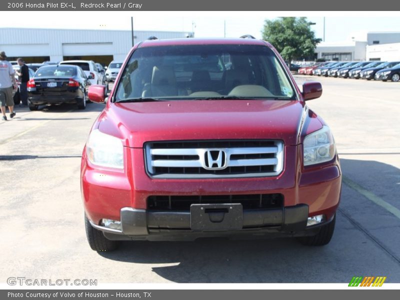 Redrock Pearl / Gray 2006 Honda Pilot EX-L