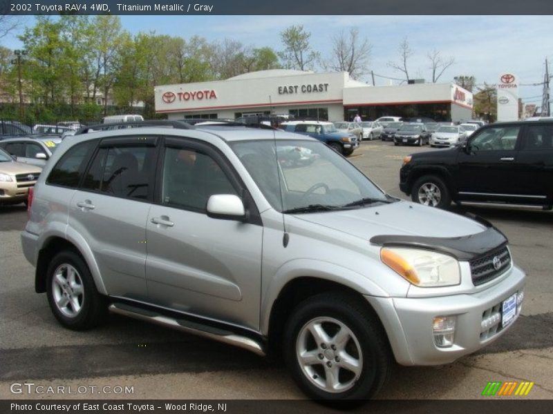 Titanium Metallic / Gray 2002 Toyota RAV4 4WD