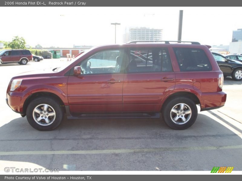 Redrock Pearl / Gray 2006 Honda Pilot EX-L