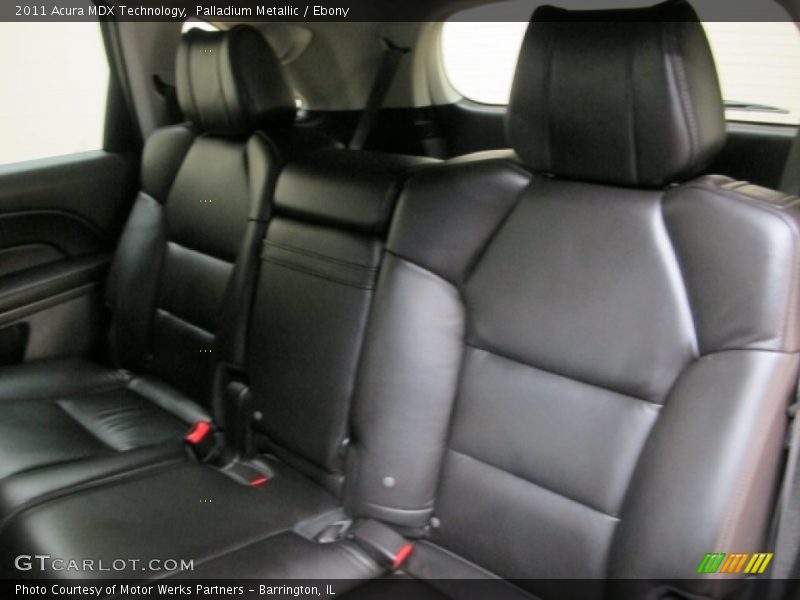 Palladium Metallic / Ebony 2011 Acura MDX Technology