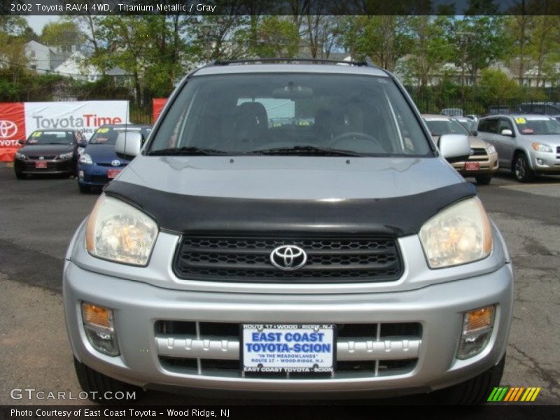 Titanium Metallic / Gray 2002 Toyota RAV4 4WD