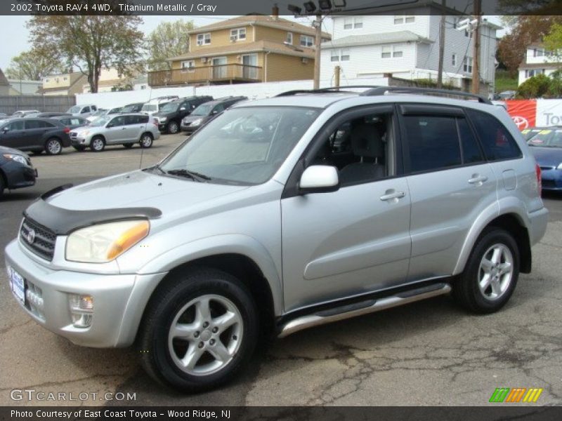 Titanium Metallic / Gray 2002 Toyota RAV4 4WD