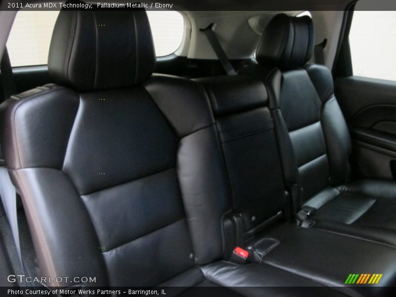 Palladium Metallic / Ebony 2011 Acura MDX Technology