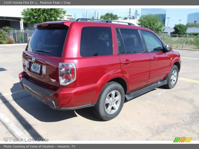 Redrock Pearl / Gray 2006 Honda Pilot EX-L