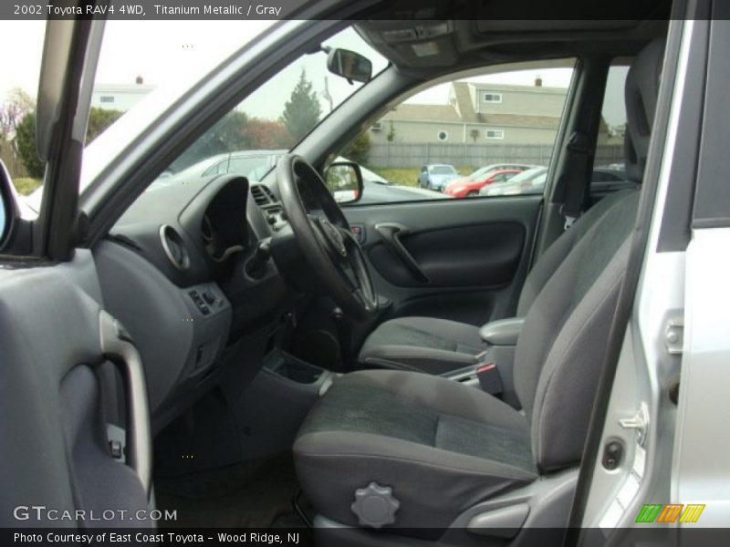 Titanium Metallic / Gray 2002 Toyota RAV4 4WD