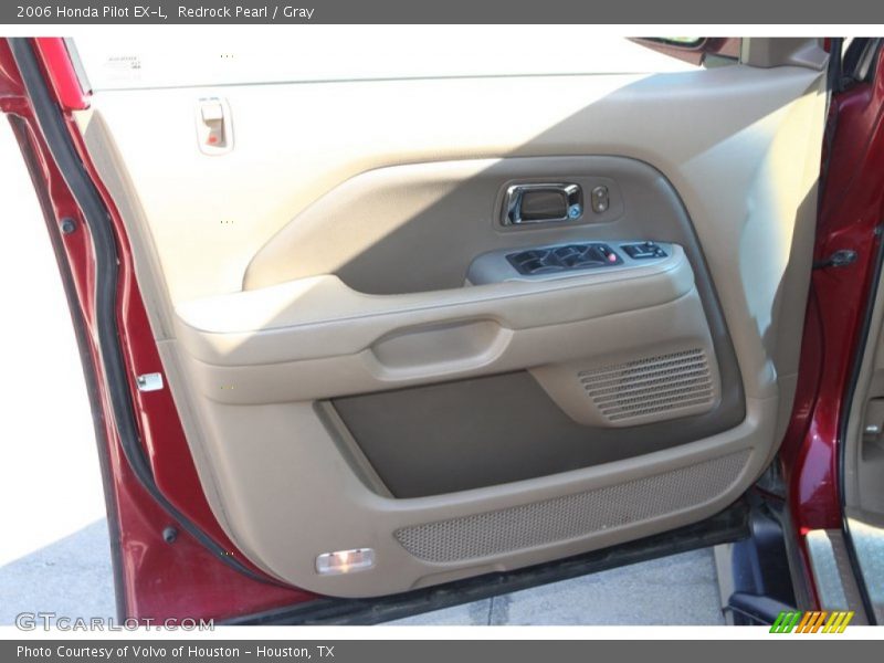 Redrock Pearl / Gray 2006 Honda Pilot EX-L