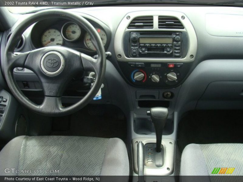 Titanium Metallic / Gray 2002 Toyota RAV4 4WD
