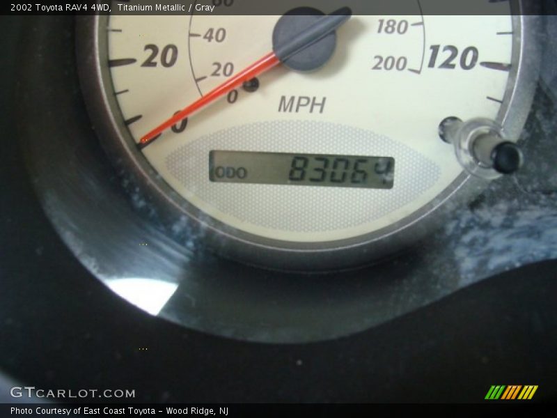 Titanium Metallic / Gray 2002 Toyota RAV4 4WD