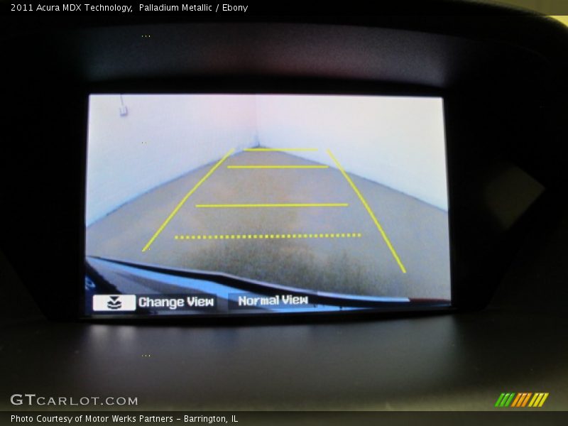 Palladium Metallic / Ebony 2011 Acura MDX Technology