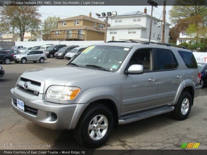Silver Sky Metallic / Light Charcoal 2007 Toyota Sequoia SR5 4WD