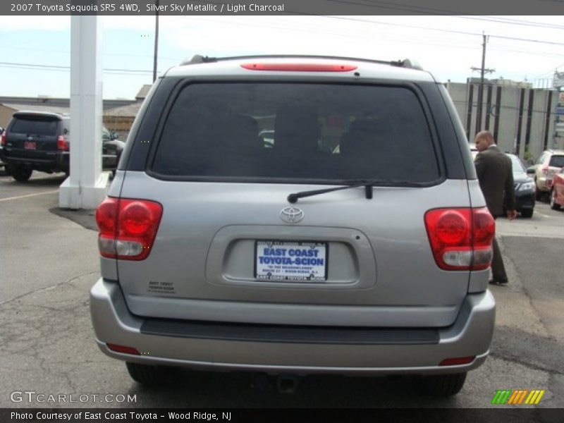 Silver Sky Metallic / Light Charcoal 2007 Toyota Sequoia SR5 4WD