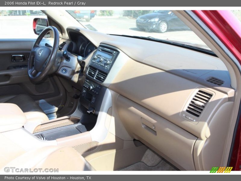 Redrock Pearl / Gray 2006 Honda Pilot EX-L