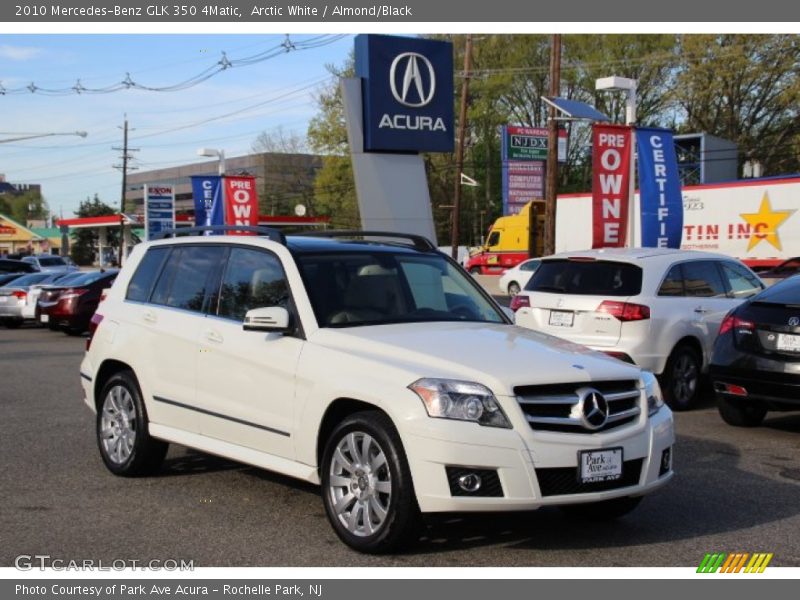 Arctic White / Almond/Black 2010 Mercedes-Benz GLK 350 4Matic