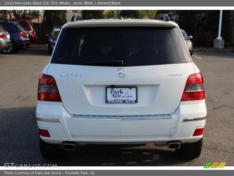 Arctic White / Almond/Black 2010 Mercedes-Benz GLK 350 4Matic