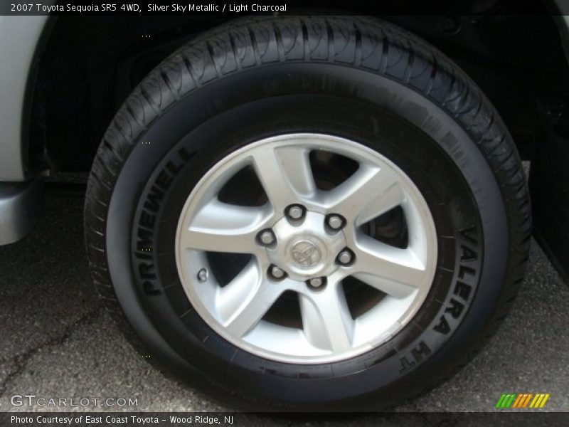 Silver Sky Metallic / Light Charcoal 2007 Toyota Sequoia SR5 4WD