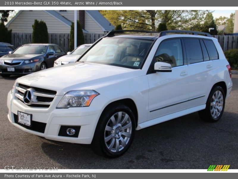 Arctic White / Almond/Black 2010 Mercedes-Benz GLK 350 4Matic