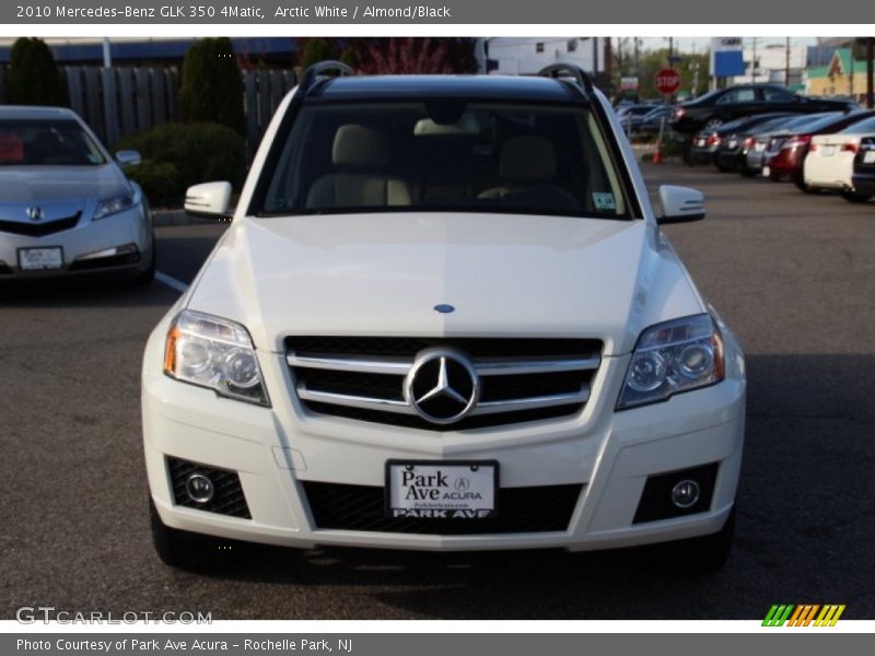 Arctic White / Almond/Black 2010 Mercedes-Benz GLK 350 4Matic