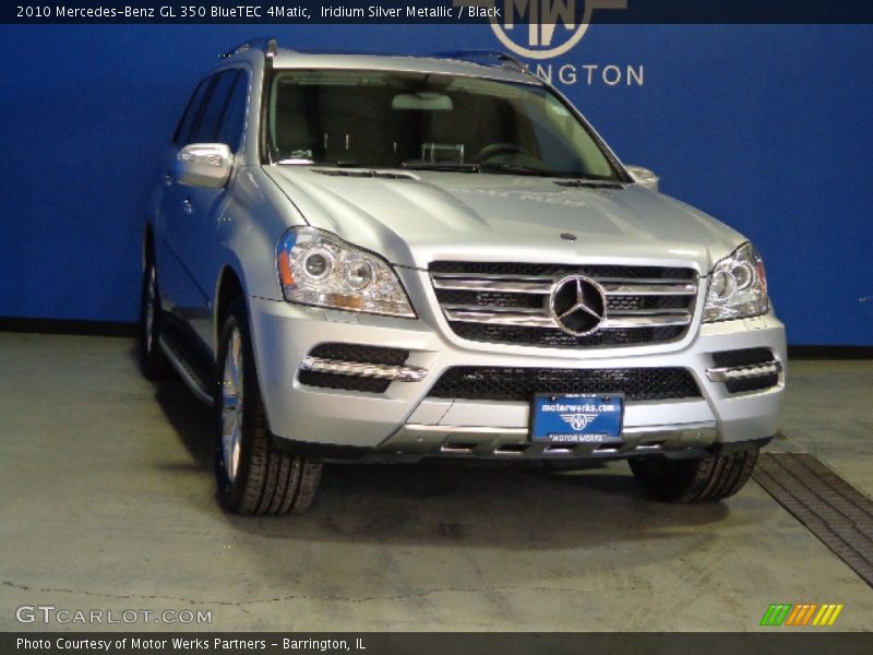 Iridium Silver Metallic / Black 2010 Mercedes-Benz GL 350 BlueTEC 4Matic