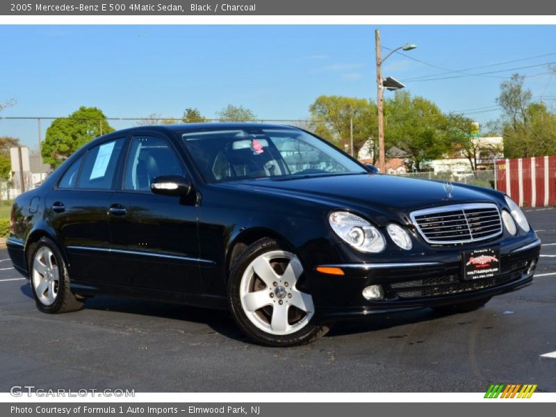 Black / Charcoal 2005 Mercedes-Benz E 500 4Matic Sedan