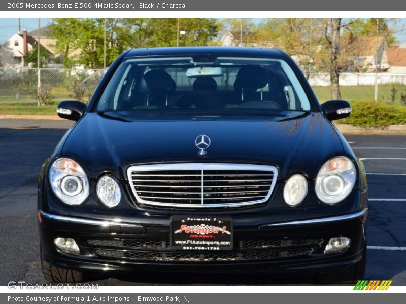 Black / Charcoal 2005 Mercedes-Benz E 500 4Matic Sedan