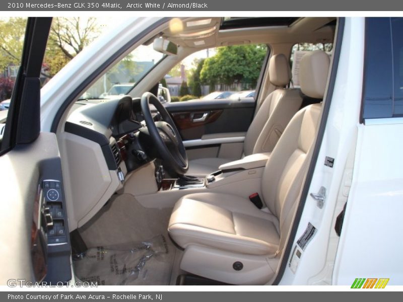 Arctic White / Almond/Black 2010 Mercedes-Benz GLK 350 4Matic