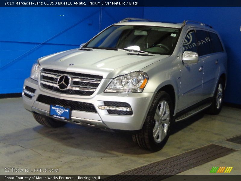 Iridium Silver Metallic / Black 2010 Mercedes-Benz GL 350 BlueTEC 4Matic