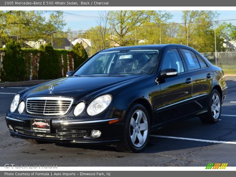 Black / Charcoal 2005 Mercedes-Benz E 500 4Matic Sedan