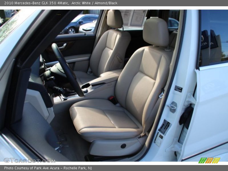Arctic White / Almond/Black 2010 Mercedes-Benz GLK 350 4Matic