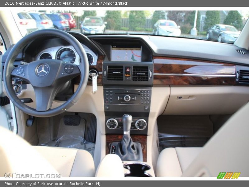 Arctic White / Almond/Black 2010 Mercedes-Benz GLK 350 4Matic