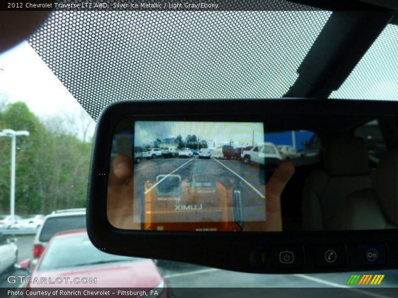 Silver Ice Metallic / Light Gray/Ebony 2012 Chevrolet Traverse LTZ AWD