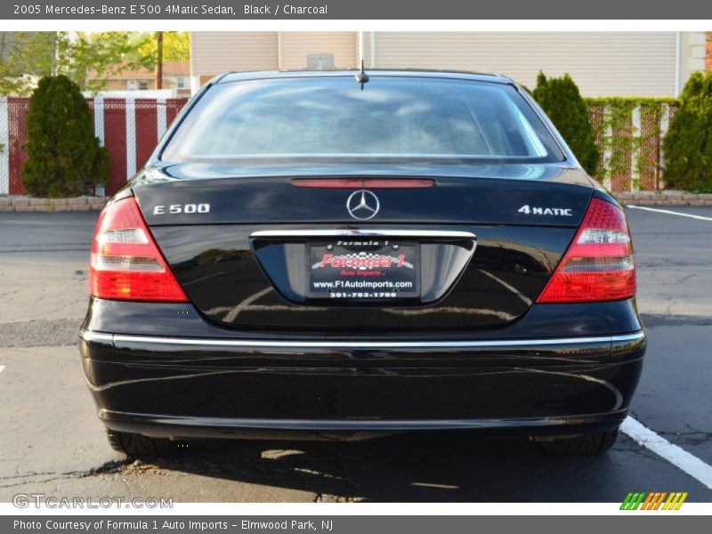 Black / Charcoal 2005 Mercedes-Benz E 500 4Matic Sedan