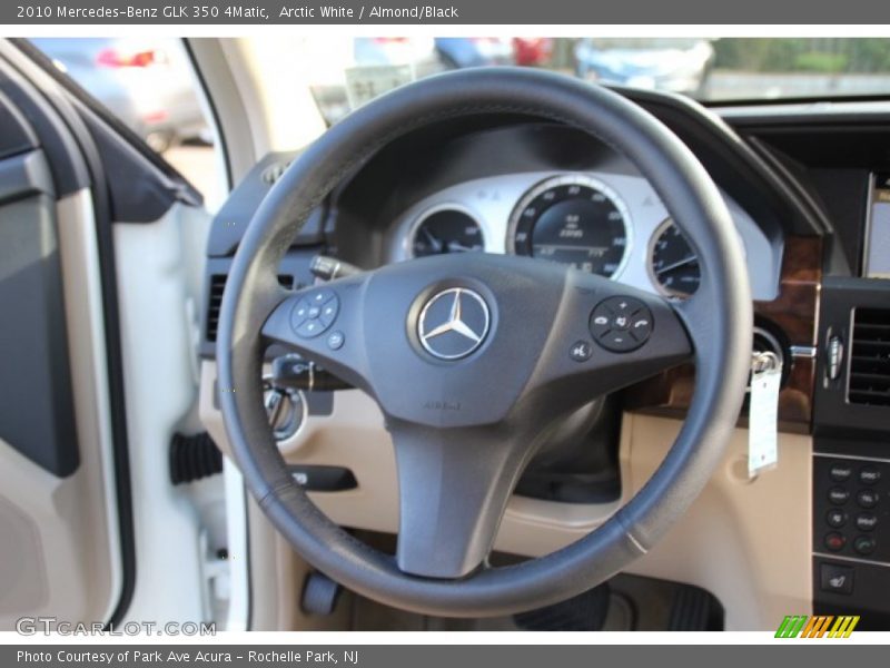 Arctic White / Almond/Black 2010 Mercedes-Benz GLK 350 4Matic