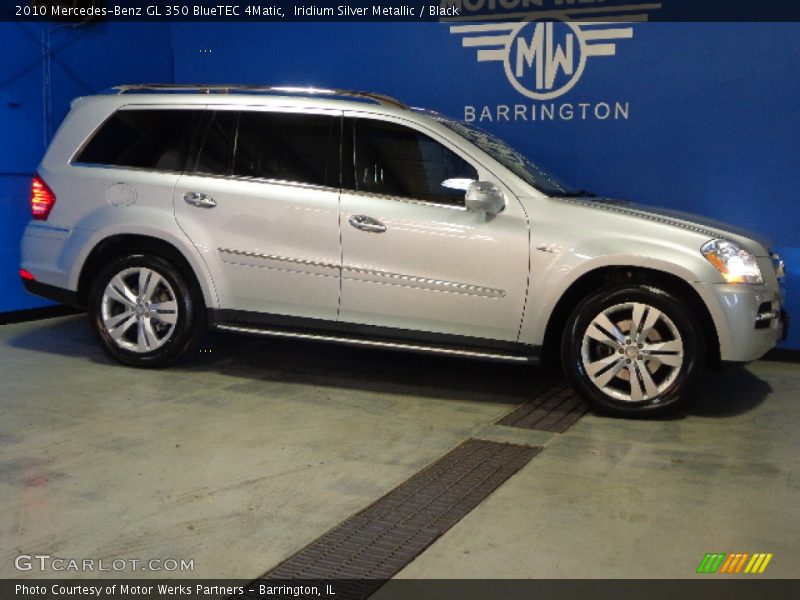Iridium Silver Metallic / Black 2010 Mercedes-Benz GL 350 BlueTEC 4Matic