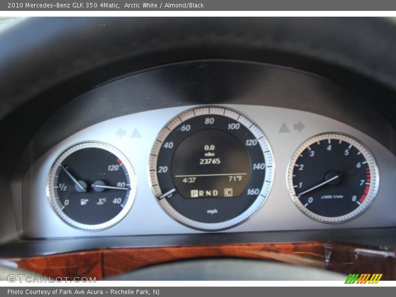 Arctic White / Almond/Black 2010 Mercedes-Benz GLK 350 4Matic